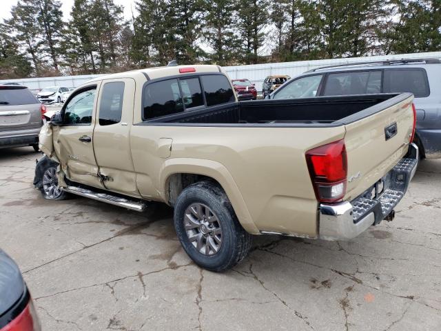 5TFSZ5AN8KX189089 - 2019 TOYOTA TACOMA ACCESS CAB TAN photo 2