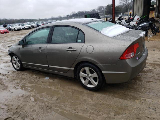 1HGFA16878L100537 - 2008 HONDA CIVIC EX GRAY photo 2