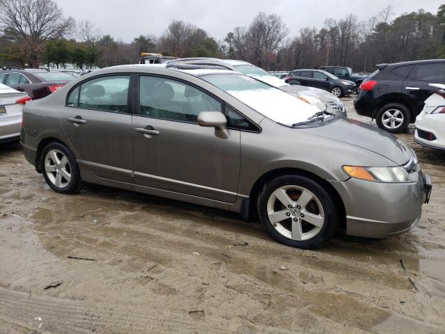 1HGFA16878L100537 - 2008 HONDA CIVIC EX GRAY photo 4