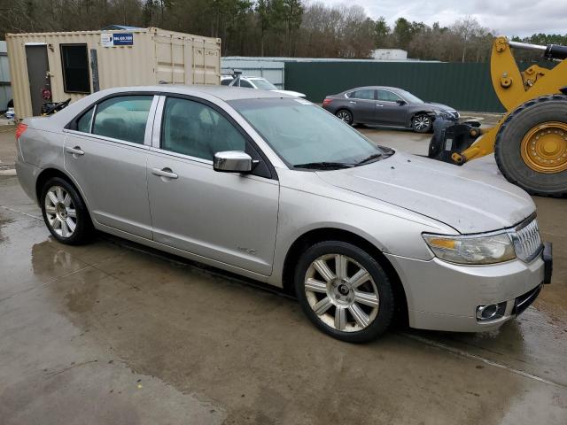 3LNHM26T97R661424 - 2007 LINCOLN MKZ SILVER photo 4