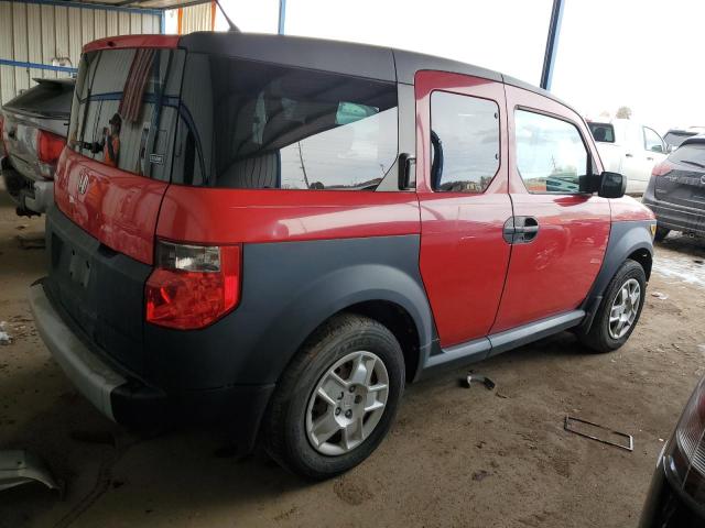 5J6YH28366L019563 - 2006 HONDA ELEMENT LX RED photo 3