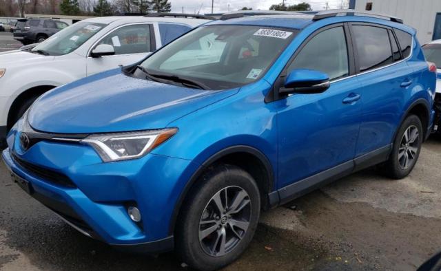 2T3WFREVXJW455100 - 2018 TOYOTA RAV4 ADVENTURE BLUE photo 1