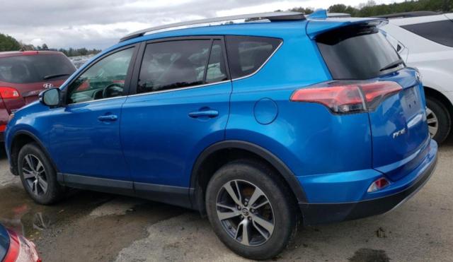 2T3WFREVXJW455100 - 2018 TOYOTA RAV4 ADVENTURE BLUE photo 2