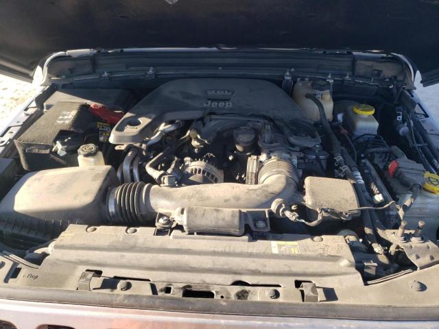 1C4HJXDG3LW310743 - 2020 JEEP WRANGLER U SPORT ნაცრისფერი ფოტო 11