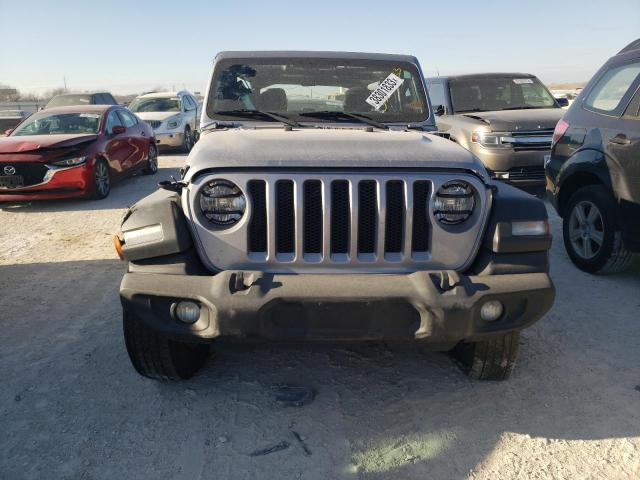 1C4HJXDG3LW310743 - 2020 JEEP WRANGLER U SPORT GRAY photo 5