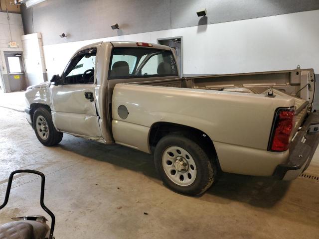 1GCEC14X27Z194854 - 2007 CHEVROLET SILVERADO C1500 CLASSIC BEIGE photo 2