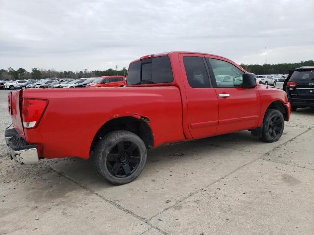 1N6BA06B17N237007 - 2007 NISSAN TITAN XE RED photo 3