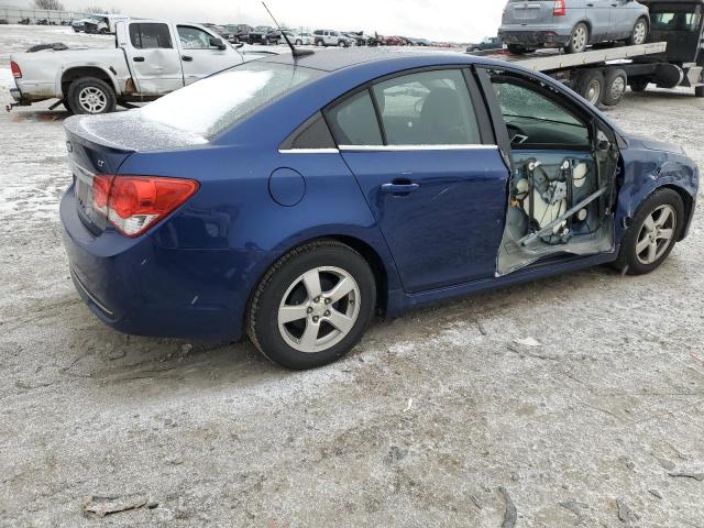 1G1PC5SBXD7265905 - 2013 CHEVROLET CRUZE LT BLUE photo 3