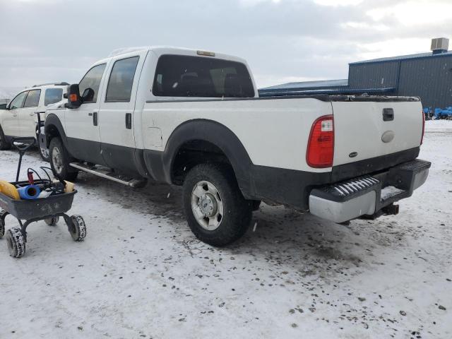 1FT7W2B64CEC06018 - 2012 FORD F250 SUPER DUTY WHITE photo 2