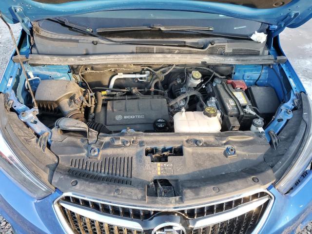 KL4CJESB9HB057068 - 2017 BUICK ENCORE PREFERRED BLUE photo 11