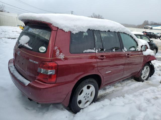 JTEEP21A770226482 - 2007 TOYOTA HIGHLANDER SPORT RED photo 3