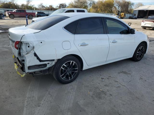 3N1AB7AP7FY348849 - 2015 NISSAN SENTRA S WHITE photo 3