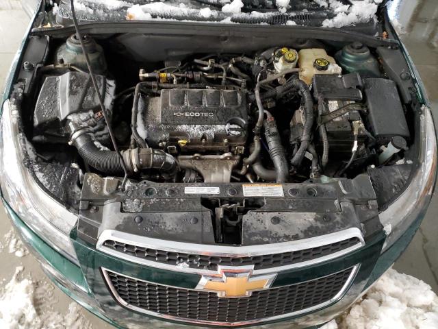 1G1PC5SB3E7329493 - 2014 CHEVROLET CRUZE LT GREEN photo 11