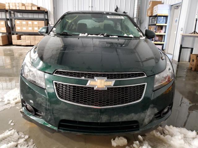 1G1PC5SB3E7329493 - 2014 CHEVROLET CRUZE LT GREEN photo 5