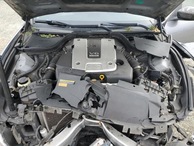 JN1CV6EK4CM424549 - 2012 INFINITI G37 BASE GRAY photo 11