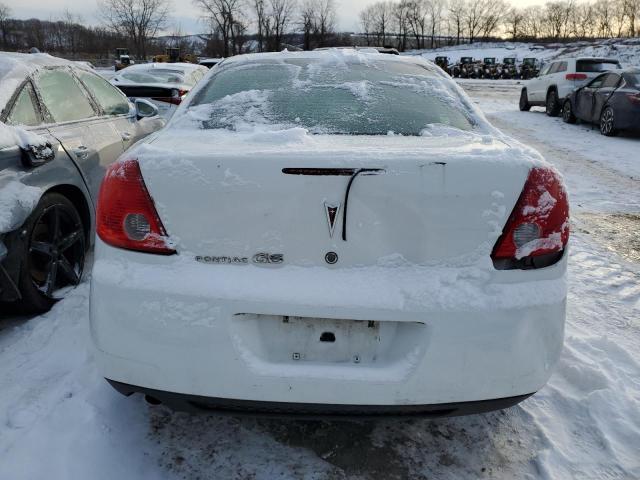 1G2ZJ57B594274264 - 2009 PONTIAC G6 WHITE photo 6