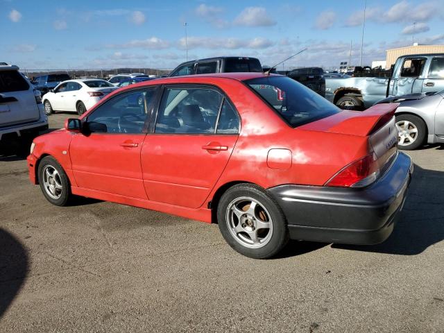 JA3AJ86E43U014773 - 2003 MITSUBISHI LANCER OZ RALLY RED photo 2