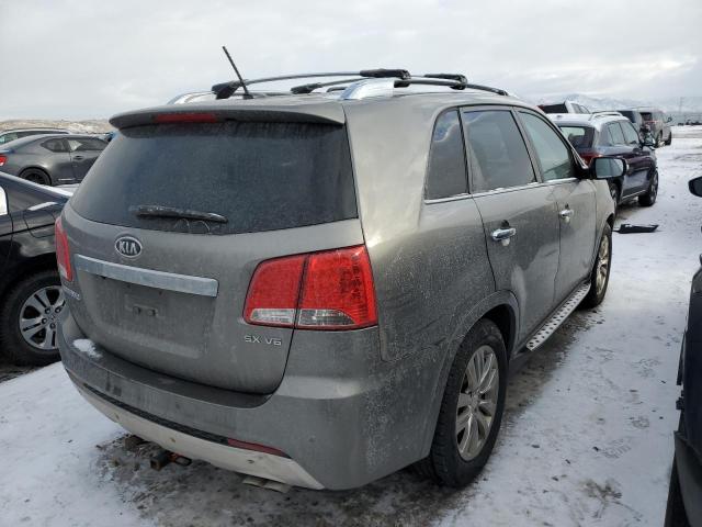 5XYKWDA26DG380363 - 2013 KIA SORENTO SX GRAY photo 3