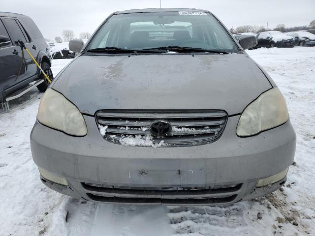 1NXBR32E54Z271848 - 2004 TOYOTA COROLLA CE GRAY photo 5