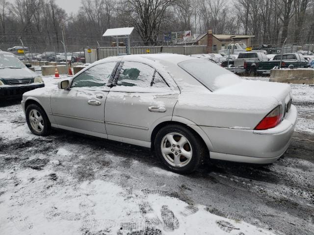 1LNHM86SX3Y694244 - 2003 LINCOLN LS SILVER photo 2