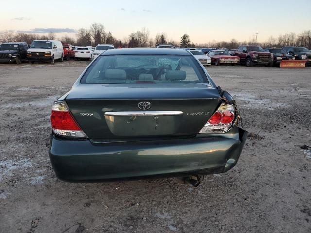 4T1BE32K76U115167 - 2006 TOYOTA CAMRY LE GREEN photo 6