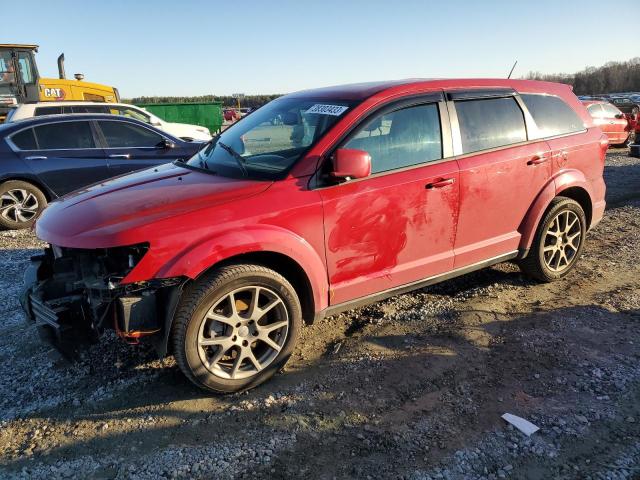 3C4PDCEG5CT393723 - 2012 DODGE JOURNEY R/T RED photo 1