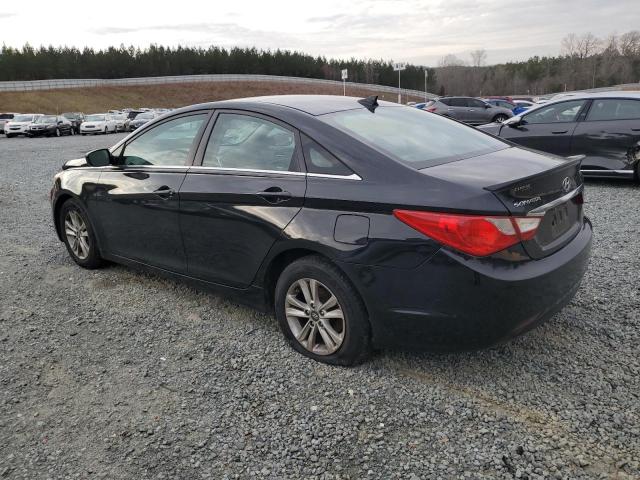 5NPEB4AC4DH687265 - 2013 HYUNDAI SONATA GLS BLACK photo 2