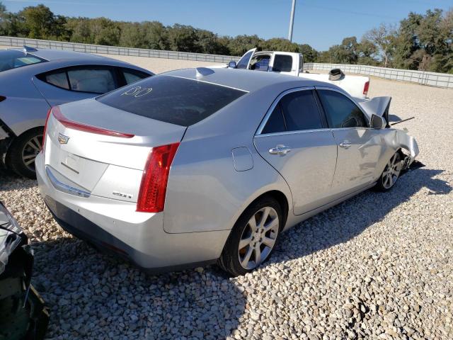 1G6AB5RX7F0104654 - 2015 CADILLAC ATS LUXURY SILVER photo 3