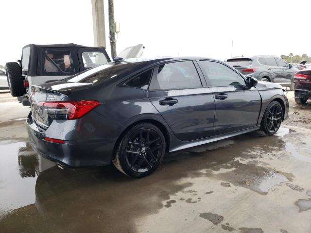 2HGFE2F52NH603823 - 2022 HONDA CIVIC SPORT Gris foto 3