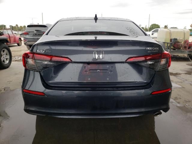 2HGFE2F52NH603823 - 2022 HONDA CIVIC SPORT Gris foto 6