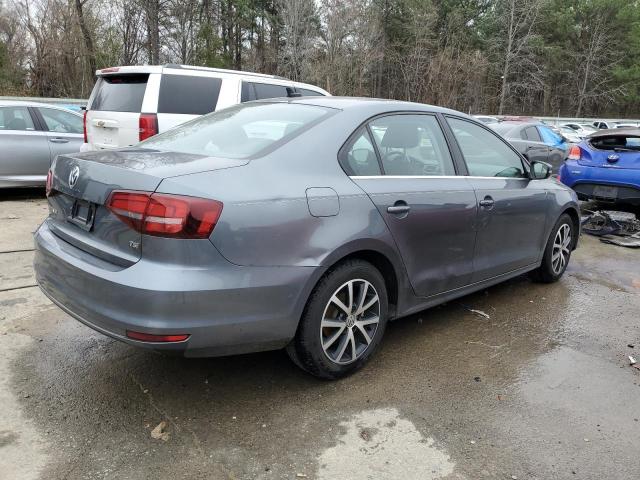 3VWDB7AJ2HM367399 - 2017 VOLKSWAGEN JETTA SE GRAY photo 3