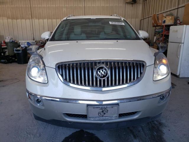 5GAKRBED8BJ229546 - 2011 BUICK ENCLAVE CXL WHITE photo 5