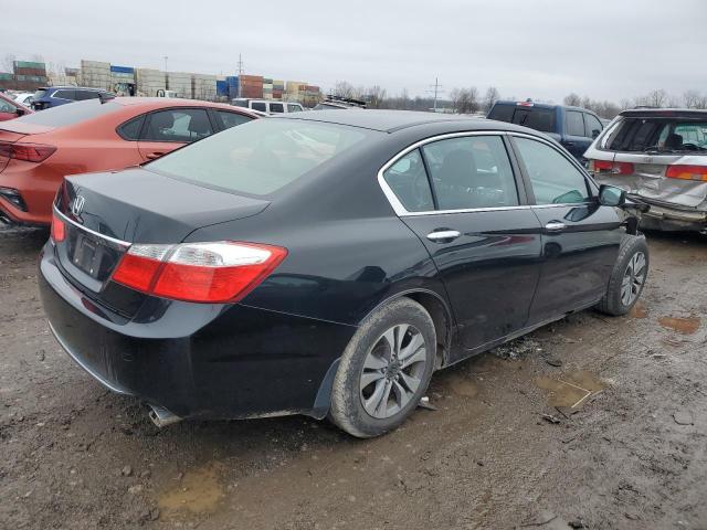 1HGCR2F31EA140612 - 2014 HONDA ACCORD LX BLACK photo 3