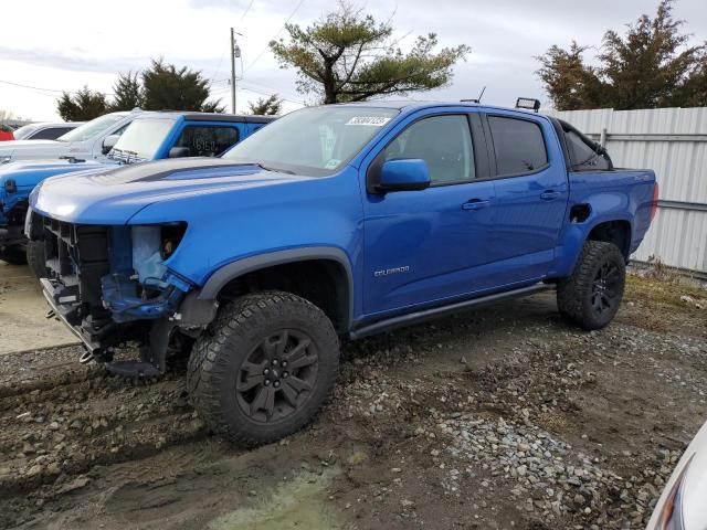 1GCGTEEN3L1148018 - 2020 CHEVROLET COLORADO ZR2 BLUE photo 1