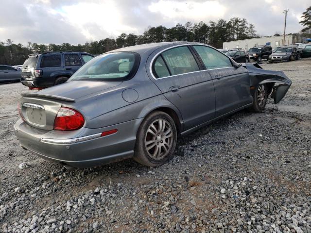 SAJEA01T44FM95383 - 2004 JAGUAR S-TYPE GRAY photo 3