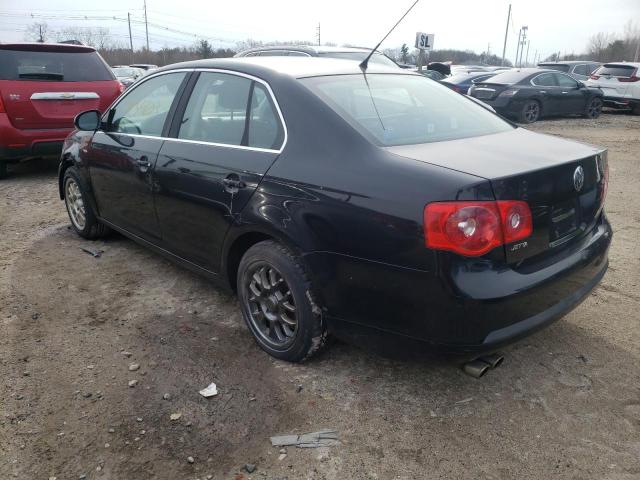 3VWEG71K67M057057 - 2008 VOLKSWAGEN JETTA WOLFSBURG 黑色 照片 2