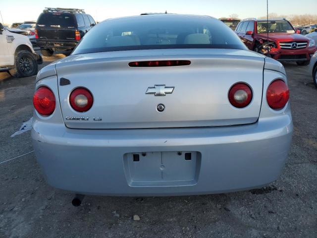 1G1AK15F277226259 - 2007 CHEVROLET COBALT LS SILVER photo 6