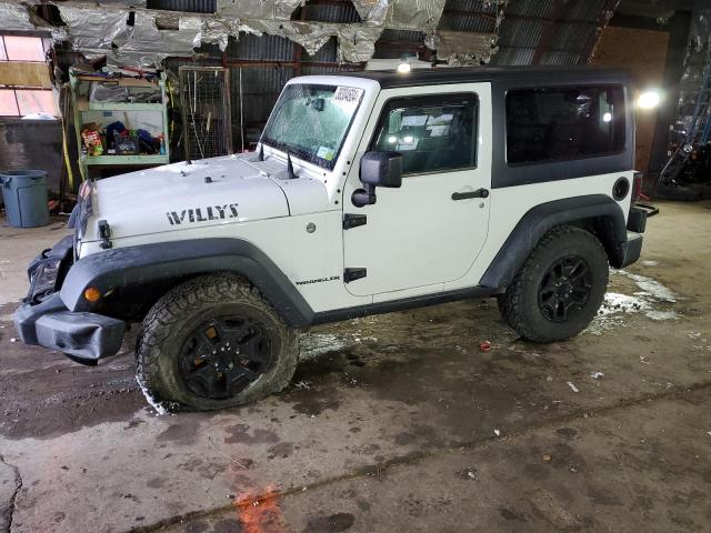 1C4GJWAG2GL312744 - 2016 JEEP WRANGLER SPORT WHITE photo 1