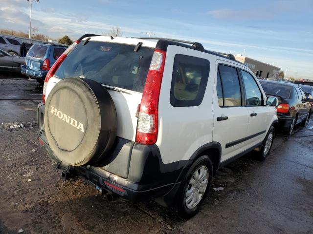 JHLRD77896C048977 - 2006 HONDA CR-V EX WHITE photo 3