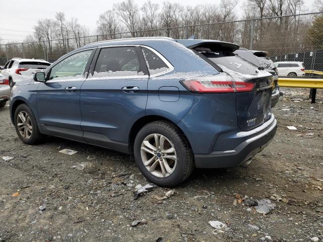 2FMPK3J9XKBC44498 - 2019 FORD EDGE SEL BLUE photo 2