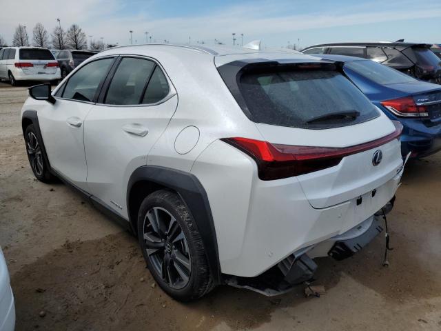 JTHU9JBHXK2002991 - 2019 LEXUS UX 250H WHITE photo 2