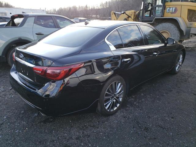 JN1EV7BP3NM312035 - 2022 INFINITI Q50 LUXE BLACK photo 3