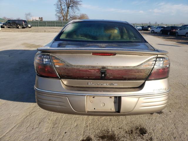 1G2HX54K514128580 - 2001 PONTIAC BONNEVILLE SE BEIGE photo 6