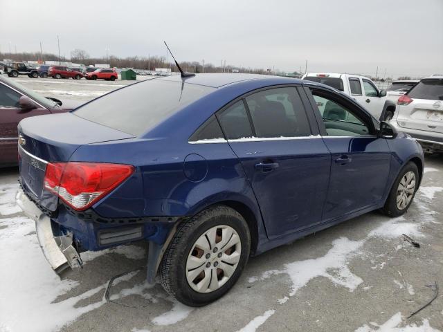 1G1PC5SH4C7160781 - 2012 CHEVROLET CRUZE LS BLUE photo 3