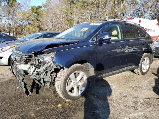 2T2BK1BA1DC214520 - 2013 LEXUS RX 350 BASE BLUE photo 1