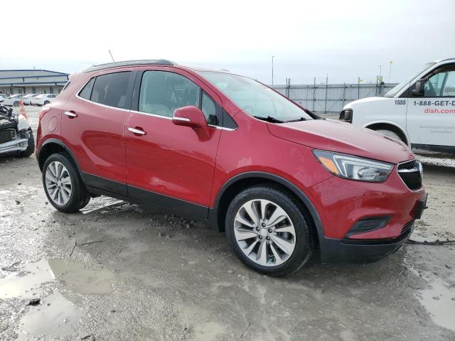 KL4CJASB9JB714501 - 2018 BUICK ENCORE PREFERRED Марун фото 4