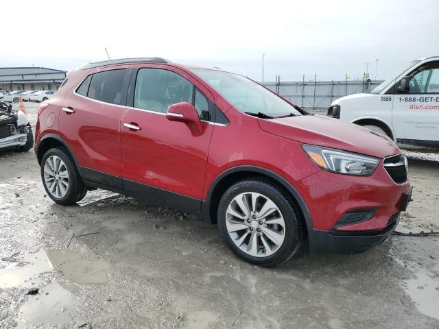 KL4CJASB9JB714501 - 2018 BUICK ENCORE PREFERRED MAROON photo 4