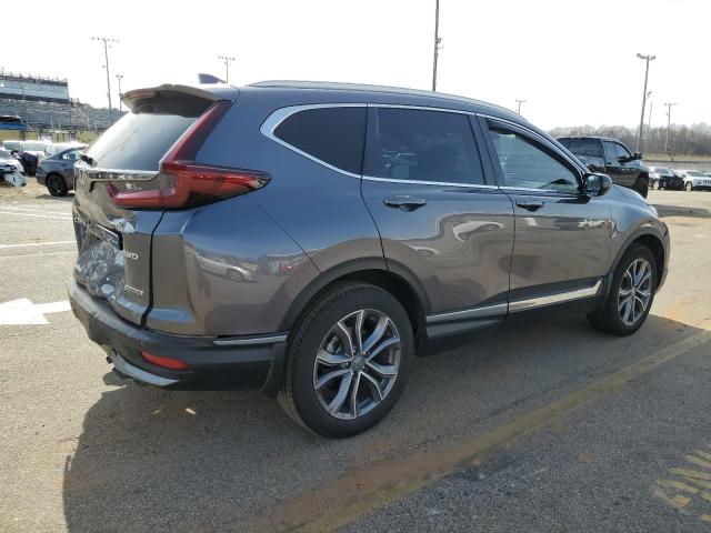 2HKRW2H91MH641719 - 2021 HONDA CR-V TOURING GRAY photo 3