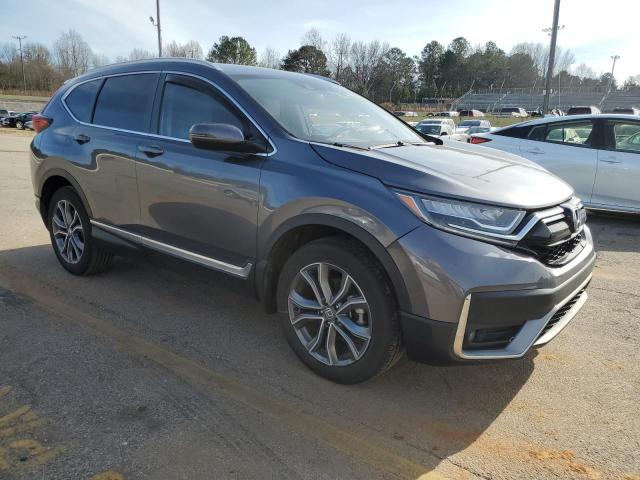 2HKRW2H91MH641719 - 2021 HONDA CR-V TOURING GRAY photo 4