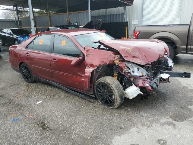 4T1BE32K75U004522 - 2005 TOYOTA CAMRY LE BURGUNDY photo 4